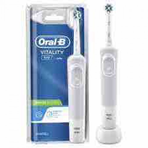 Oral B 成人Vitality 100 白色 Criss Cross 電動充電牙刷
