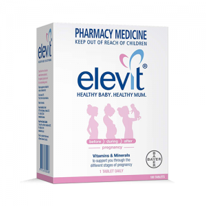 Elevit 愛樂維葉酸片 準備孕/孕婦孕期營養片 (100粒) (澳洲本地版)