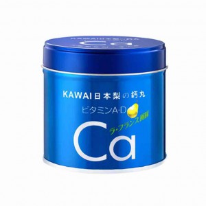 KAWAI Ca梨の鈣含維他命A+D及鈣 180粒