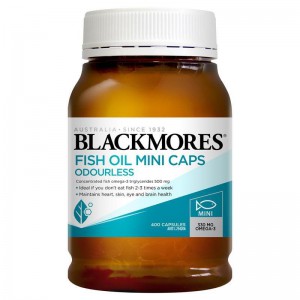 澳洲BLACKMORES無腥味深海魚油 400粒 (迷你款)