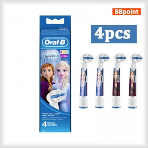 Oral-B 歐樂B（冰雪奇緣 4支裝）兒童電動牙刷頭 3歲+
